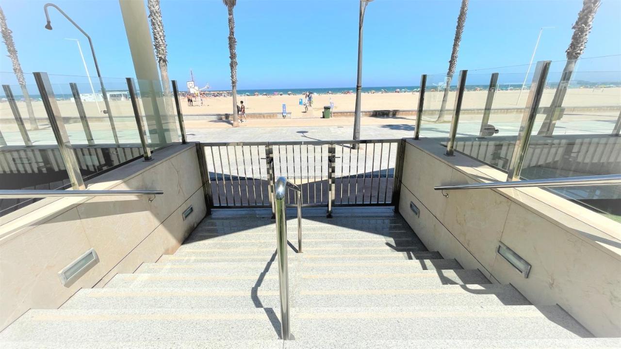 Beach Valencia Luxury A40-35 Apartment With Terrace And Sea Views المظهر الخارجي الصورة