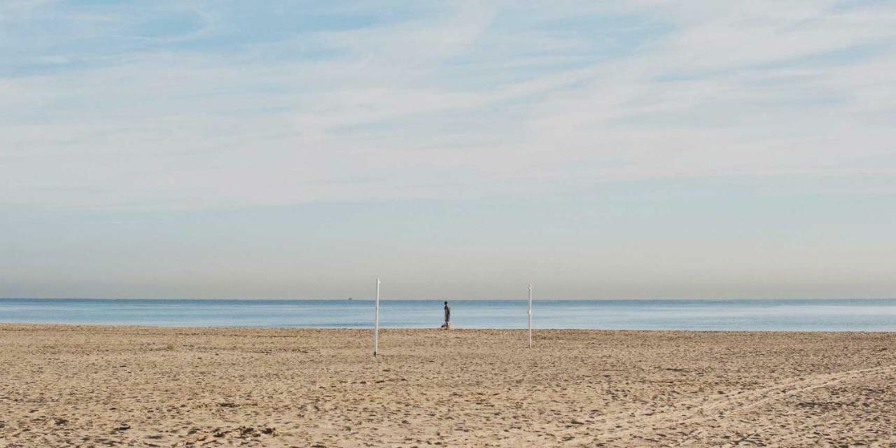 Beach Valencia Luxury A40-35 Apartment With Terrace And Sea Views المظهر الخارجي الصورة